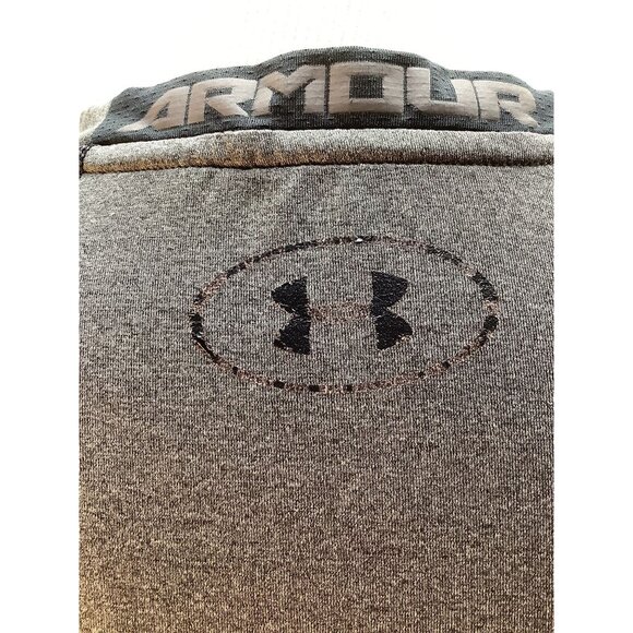 Under Armour Men's Grey Short Sleeve Athletic T-Shirt Size 2XL - Picture 6 of 7